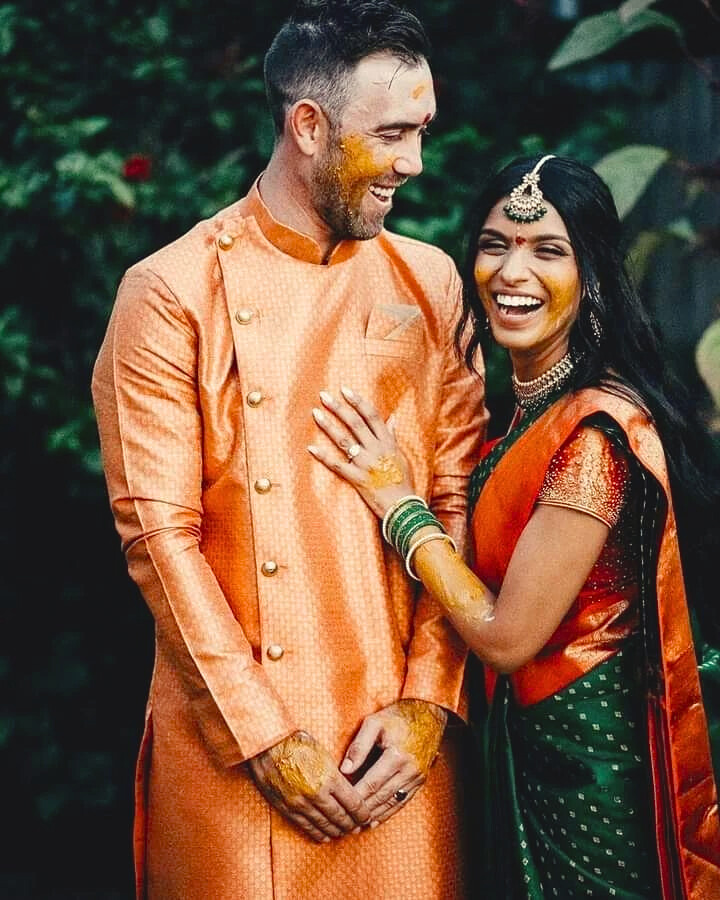Glenn Maxwell and Vini Raman