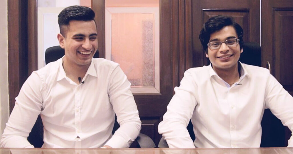Kush Maini with Arjun Maini