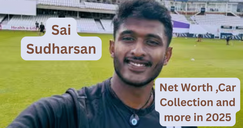 sai sudharsan net worth