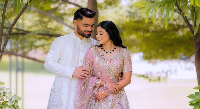 Priya Saroj Rinku Singh Engagement Pics