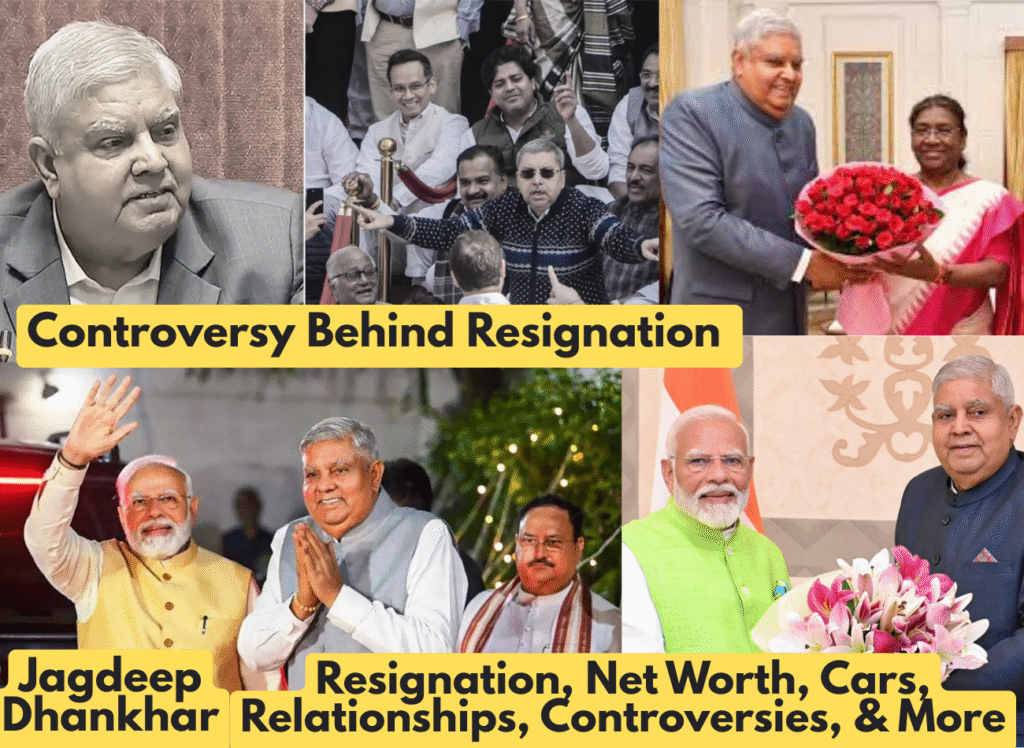 Jagdeep Dhankhar Net Worth, Car Collection, Relationships, Controversies, and the Shocking Resignation That Rocked India
