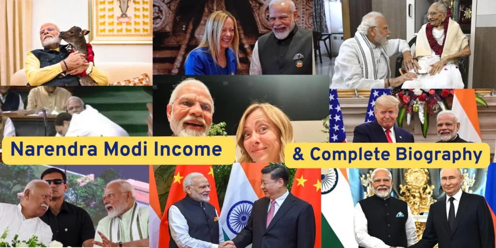 Longest Serving PM Of India Narendra Modi Income & Complete Biography