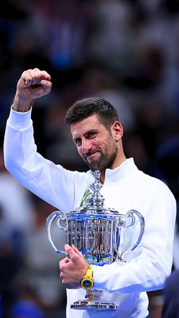 Novak Djokovic Trophy 2025