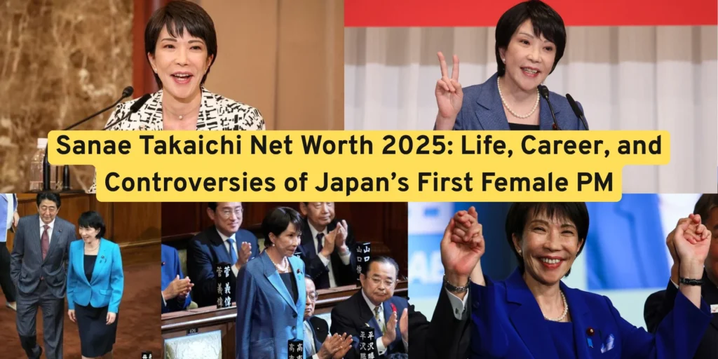 Sanae Takaichi Net Worth 2025 Life, Career, and Controversies of Japan’s First Female PM
